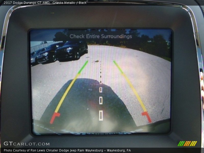 Granite Metallic / Black 2017 Dodge Durango GT AWD