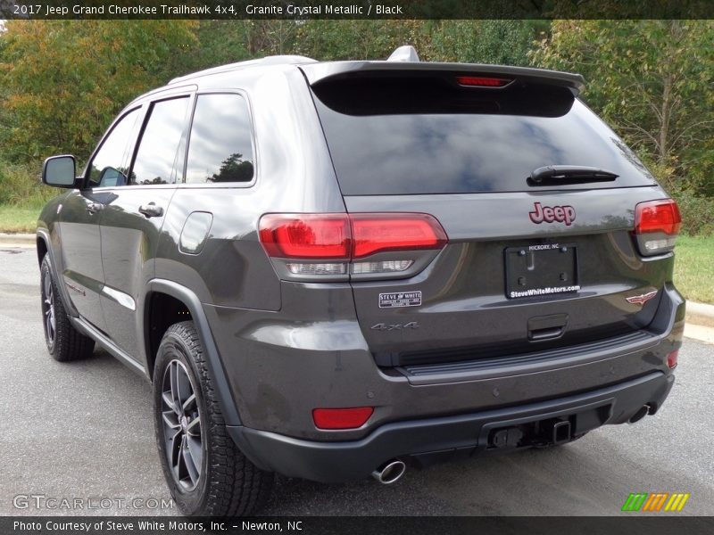 Granite Crystal Metallic / Black 2017 Jeep Grand Cherokee Trailhawk 4x4