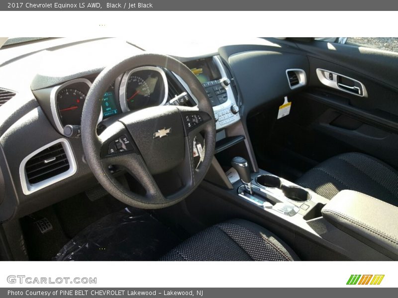Black / Jet Black 2017 Chevrolet Equinox LS AWD