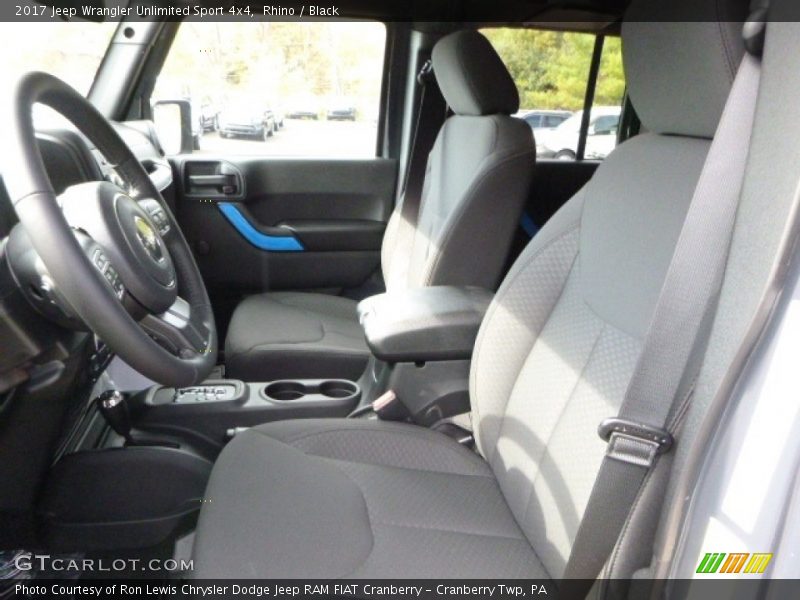 Rhino / Black 2017 Jeep Wrangler Unlimited Sport 4x4