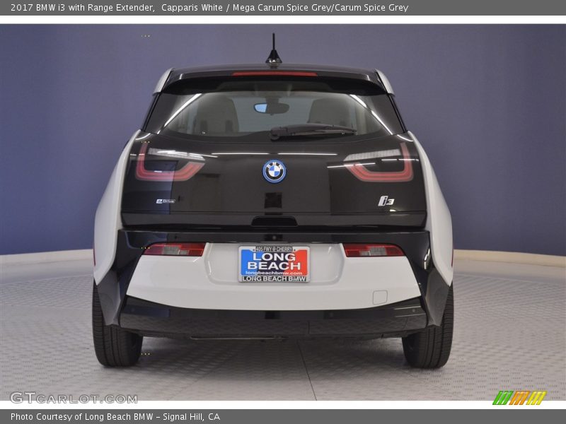 Capparis White / Mega Carum Spice Grey/Carum Spice Grey 2017 BMW i3 with Range Extender