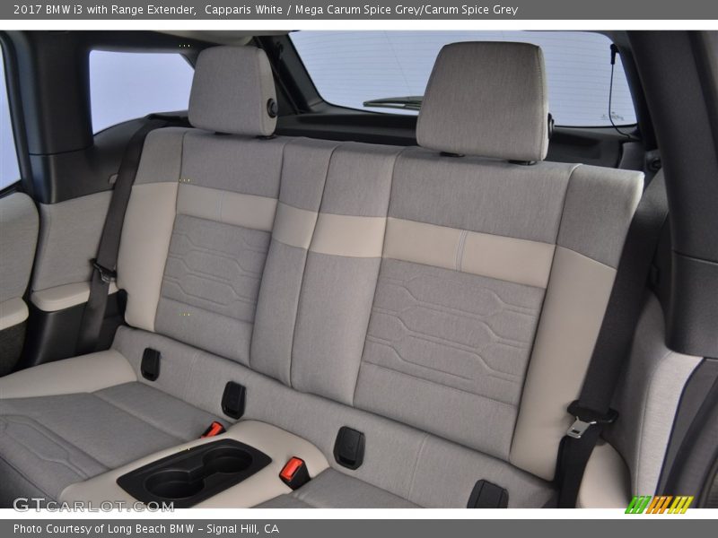 Capparis White / Mega Carum Spice Grey/Carum Spice Grey 2017 BMW i3 with Range Extender