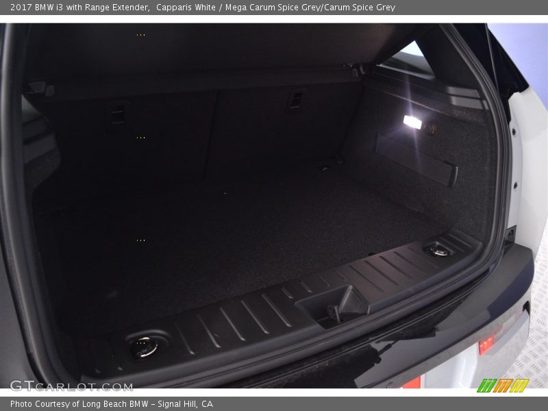 Capparis White / Mega Carum Spice Grey/Carum Spice Grey 2017 BMW i3 with Range Extender