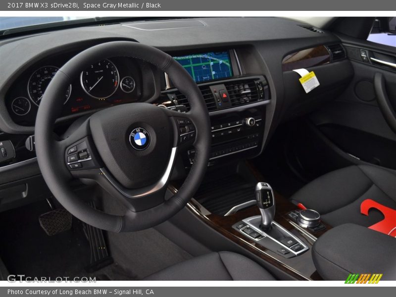 Space Gray Metallic / Black 2017 BMW X3 sDrive28i