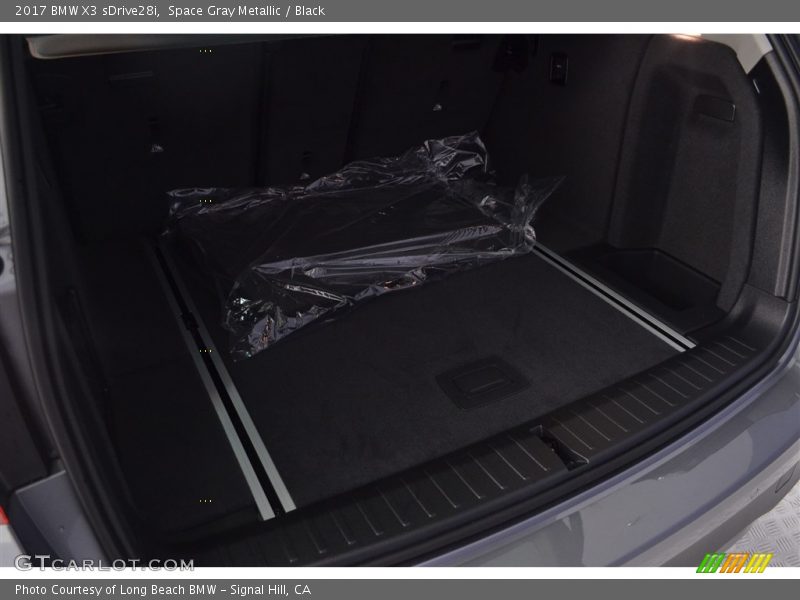 Space Gray Metallic / Black 2017 BMW X3 sDrive28i