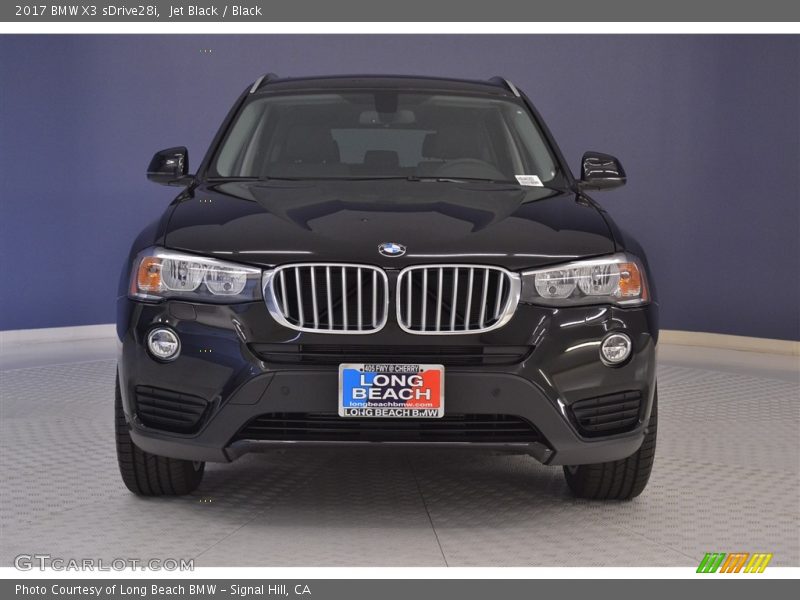 Jet Black / Black 2017 BMW X3 sDrive28i