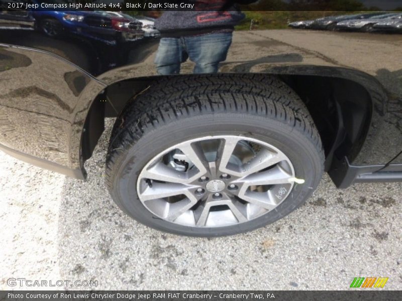 Black / Dark Slate Gray 2017 Jeep Compass High Altitude 4x4