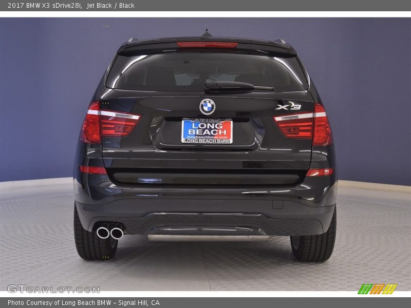 Jet Black / Black 2017 BMW X3 sDrive28i