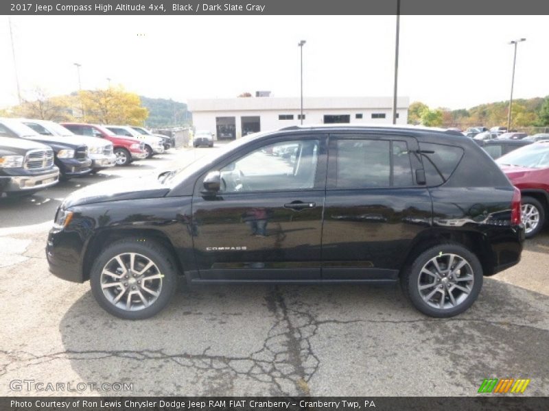 Black / Dark Slate Gray 2017 Jeep Compass High Altitude 4x4