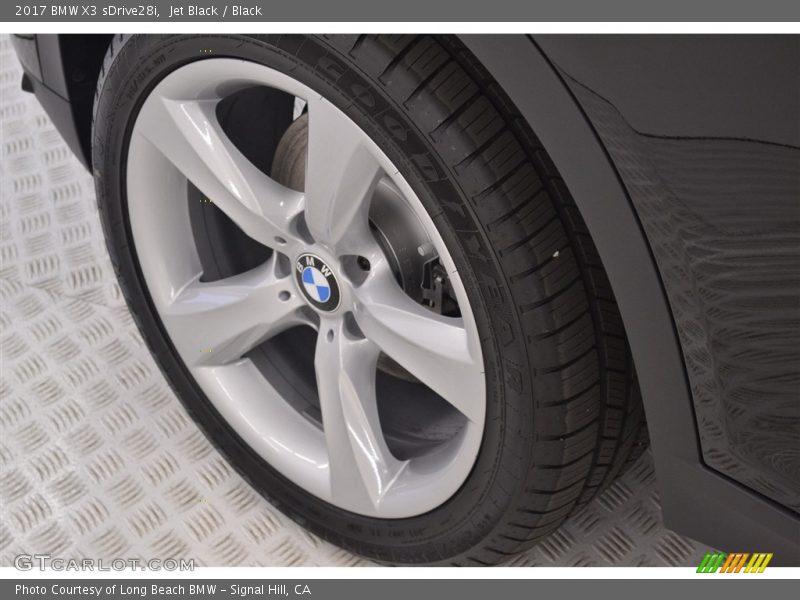Jet Black / Black 2017 BMW X3 sDrive28i