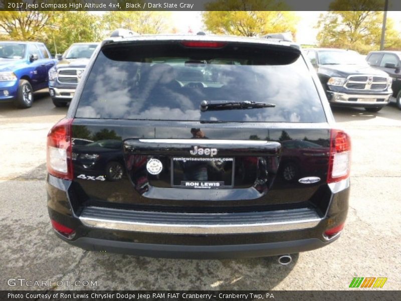 Black / Dark Slate Gray 2017 Jeep Compass High Altitude 4x4