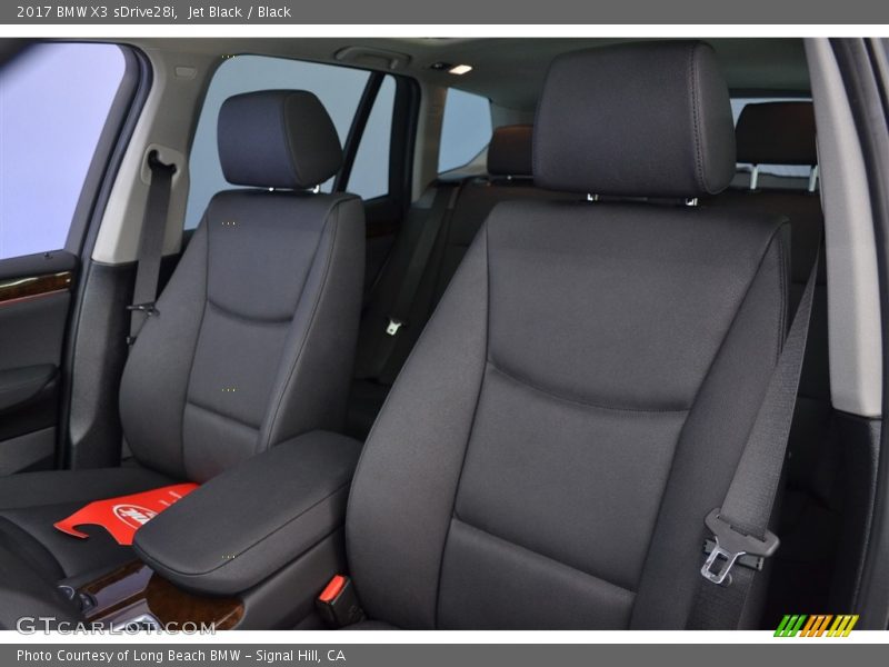 Jet Black / Black 2017 BMW X3 sDrive28i