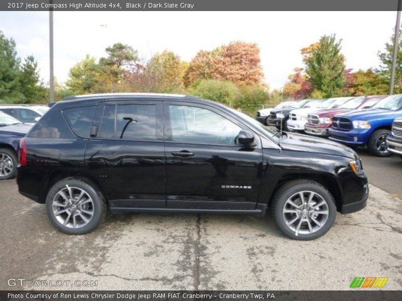 Black / Dark Slate Gray 2017 Jeep Compass High Altitude 4x4