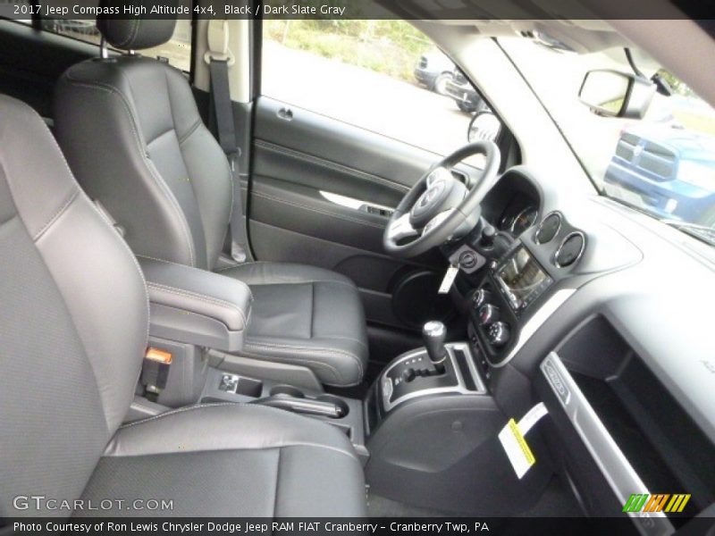 Black / Dark Slate Gray 2017 Jeep Compass High Altitude 4x4