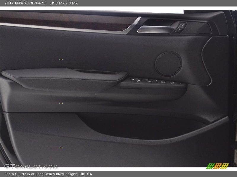 Jet Black / Black 2017 BMW X3 sDrive28i