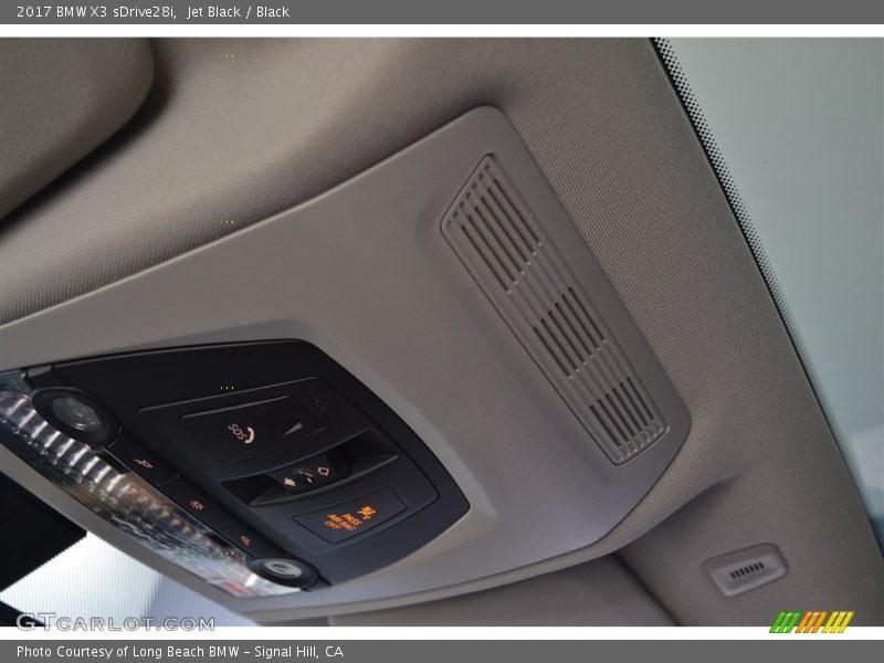 Jet Black / Black 2017 BMW X3 sDrive28i