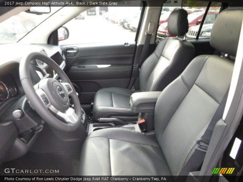 Black / Dark Slate Gray 2017 Jeep Compass High Altitude 4x4