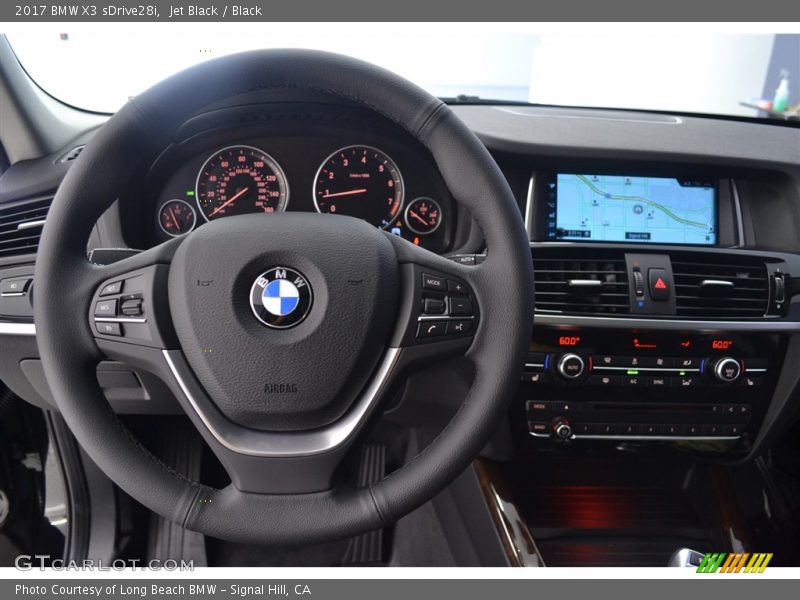 Jet Black / Black 2017 BMW X3 sDrive28i