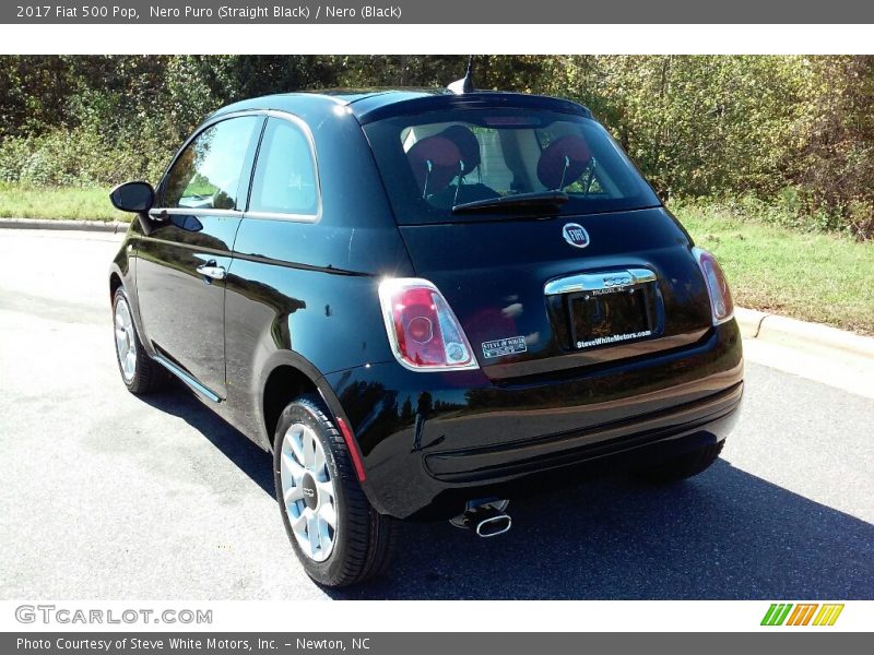 Nero Puro (Straight Black) / Nero (Black) 2017 Fiat 500 Pop
