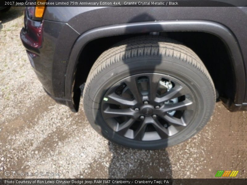 Granite Crystal Metallic / Black 2017 Jeep Grand Cherokee Limited 75th Annivesary Edition 4x4