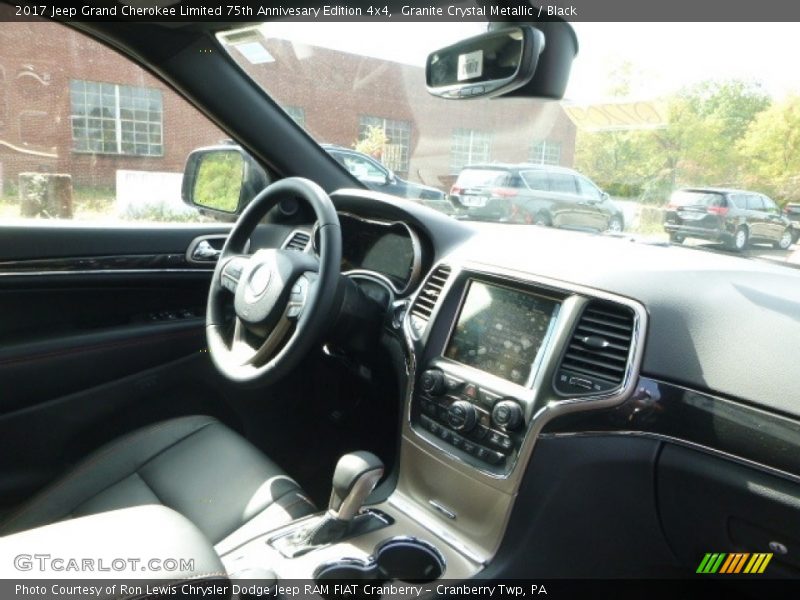 Granite Crystal Metallic / Black 2017 Jeep Grand Cherokee Limited 75th Annivesary Edition 4x4