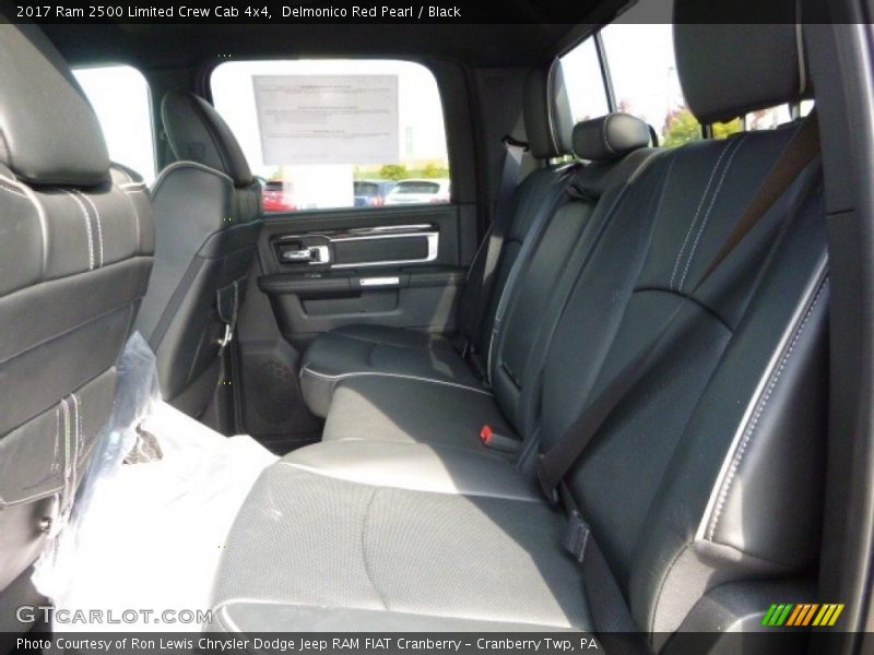 Rear Seat of 2017 2500 Limited Crew Cab 4x4