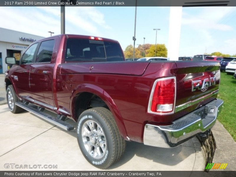 Delmonico Red Pearl / Black 2017 Ram 2500 Limited Crew Cab 4x4