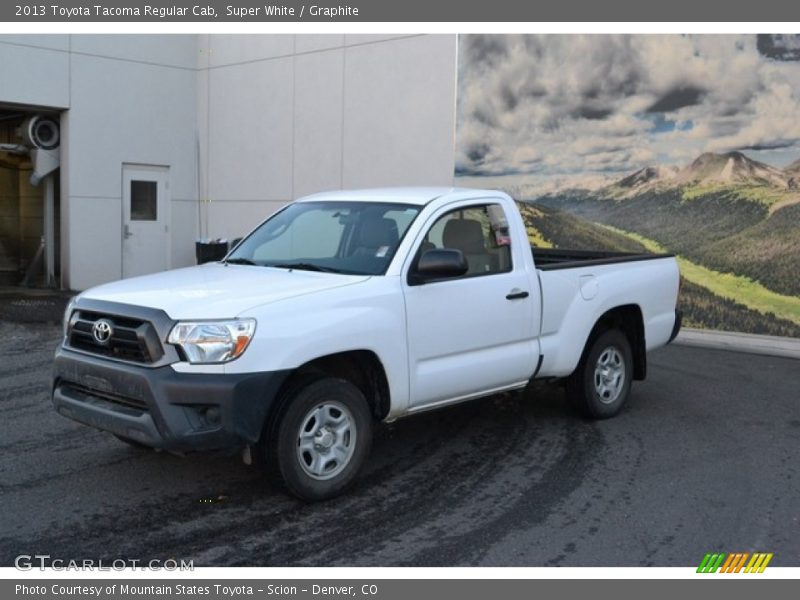 Front 3/4 View of 2013 Tacoma Regular Cab