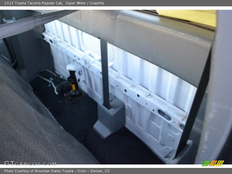 Super White / Graphite 2013 Toyota Tacoma Regular Cab