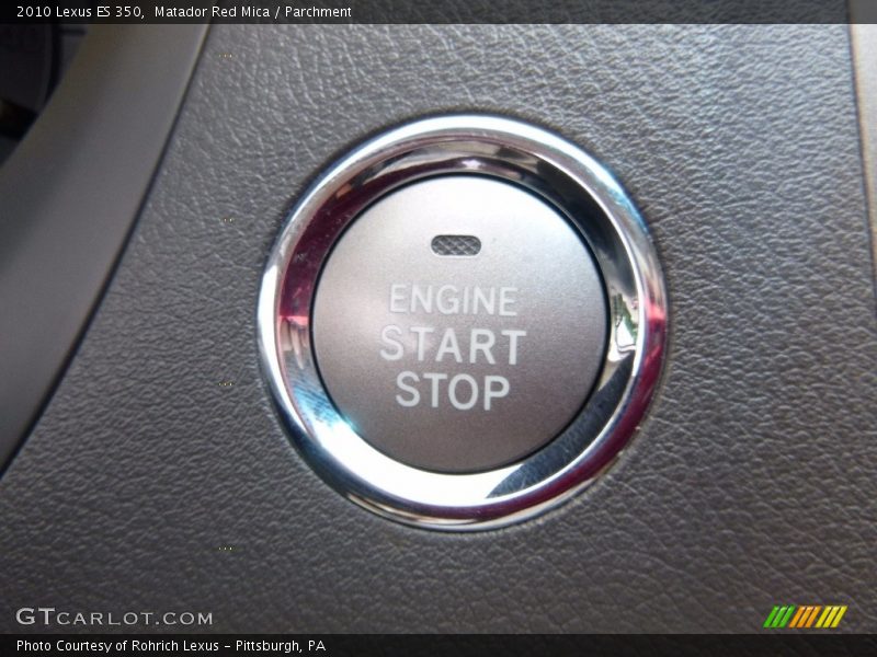 Matador Red Mica / Parchment 2010 Lexus ES 350