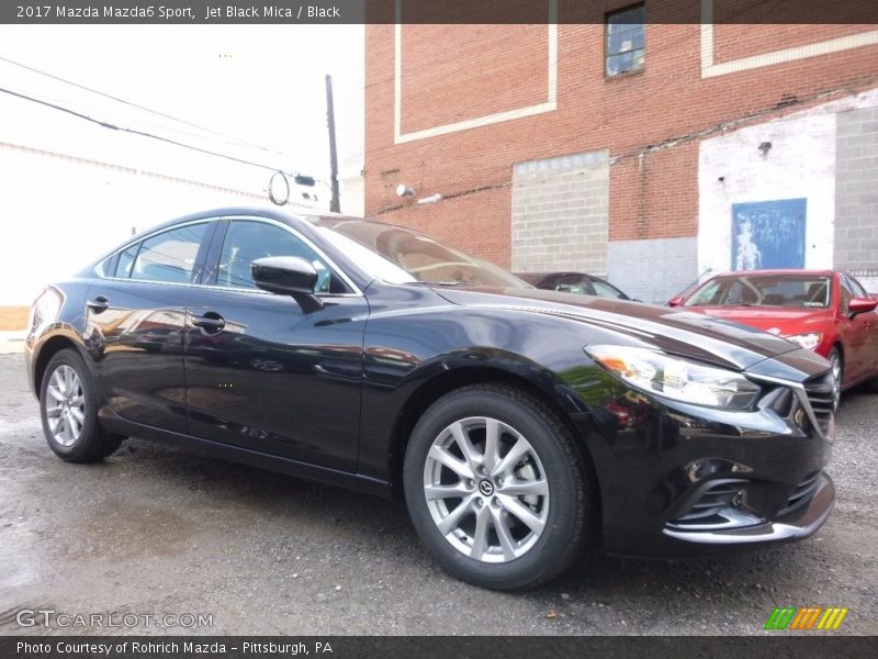 Jet Black Mica / Black 2017 Mazda Mazda6 Sport