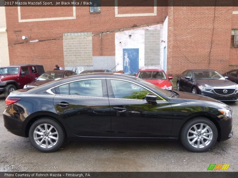 Jet Black Mica / Black 2017 Mazda Mazda6 Sport