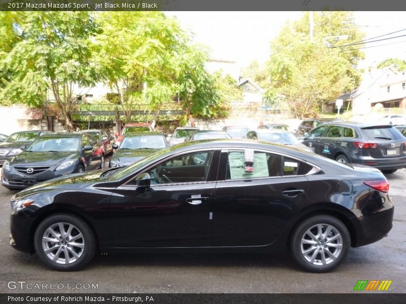 Jet Black Mica / Black 2017 Mazda Mazda6 Sport