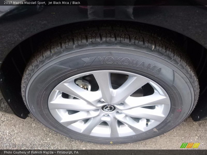 Jet Black Mica / Black 2017 Mazda Mazda6 Sport