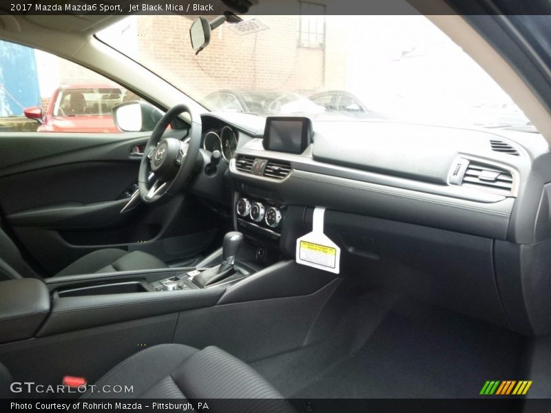 Jet Black Mica / Black 2017 Mazda Mazda6 Sport