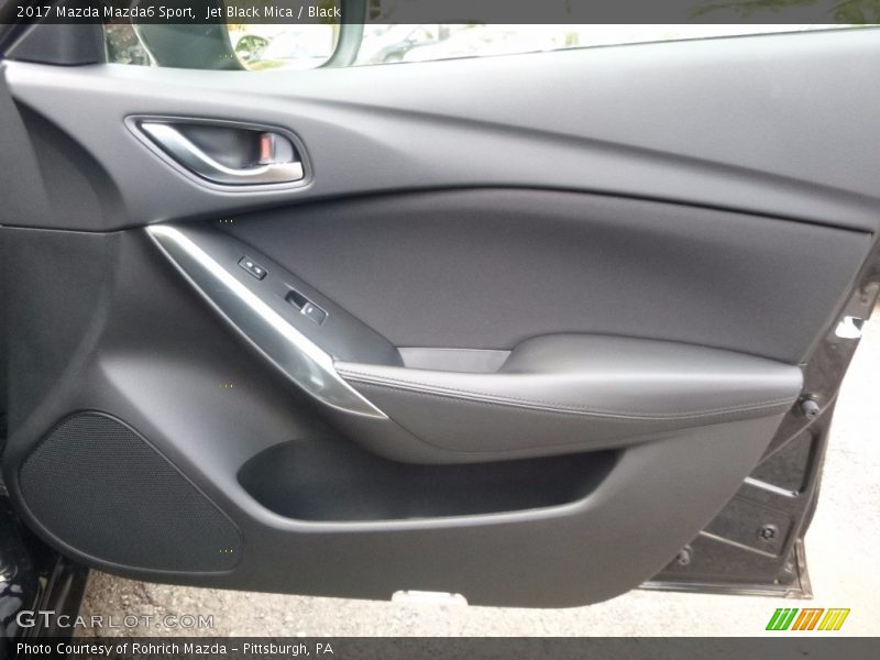 Jet Black Mica / Black 2017 Mazda Mazda6 Sport