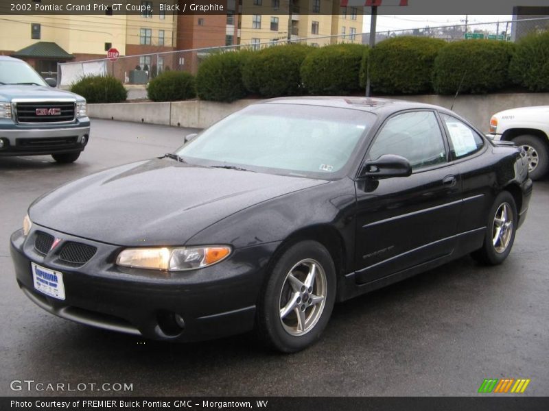 Black / Graphite 2002 Pontiac Grand Prix GT Coupe