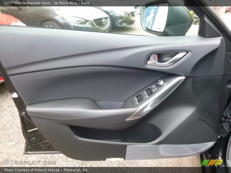 Jet Black Mica / Black 2017 Mazda Mazda6 Sport