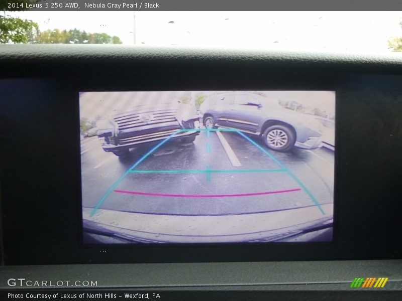Nebula Gray Pearl / Black 2014 Lexus IS 250 AWD