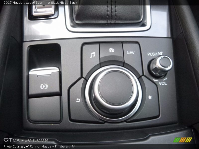 Jet Black Mica / Black 2017 Mazda Mazda6 Sport