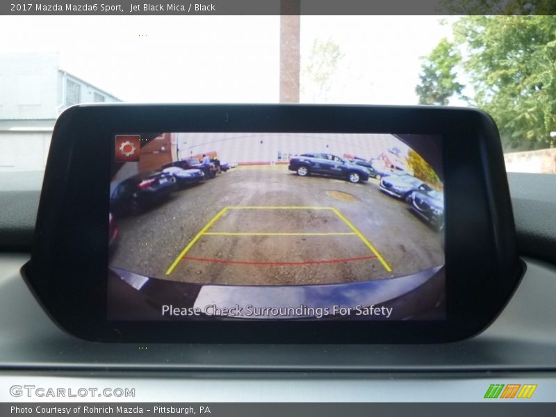 Jet Black Mica / Black 2017 Mazda Mazda6 Sport