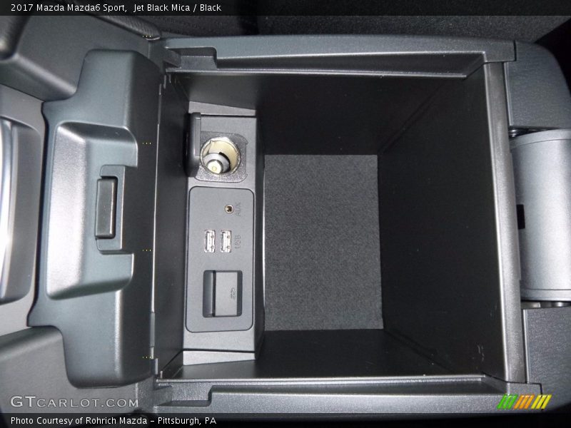 Jet Black Mica / Black 2017 Mazda Mazda6 Sport