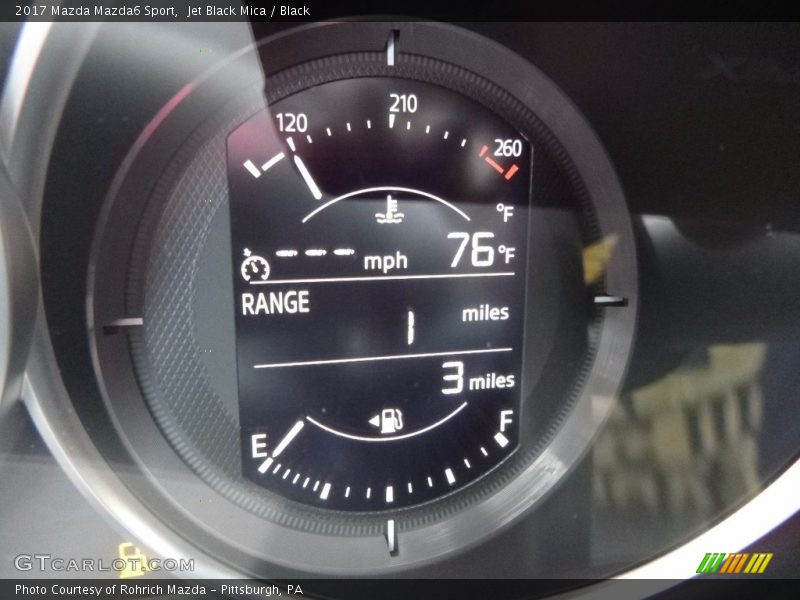 Jet Black Mica / Black 2017 Mazda Mazda6 Sport