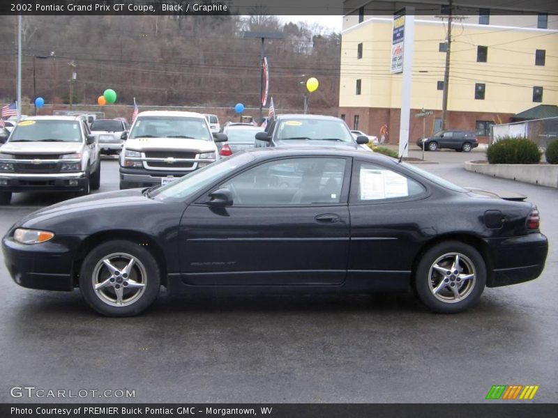 Black / Graphite 2002 Pontiac Grand Prix GT Coupe