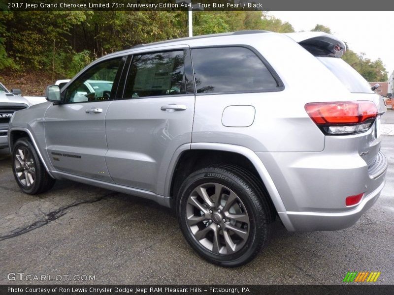 True Blue Pearl / Black 2017 Jeep Grand Cherokee Limited 75th Annivesary Edition 4x4