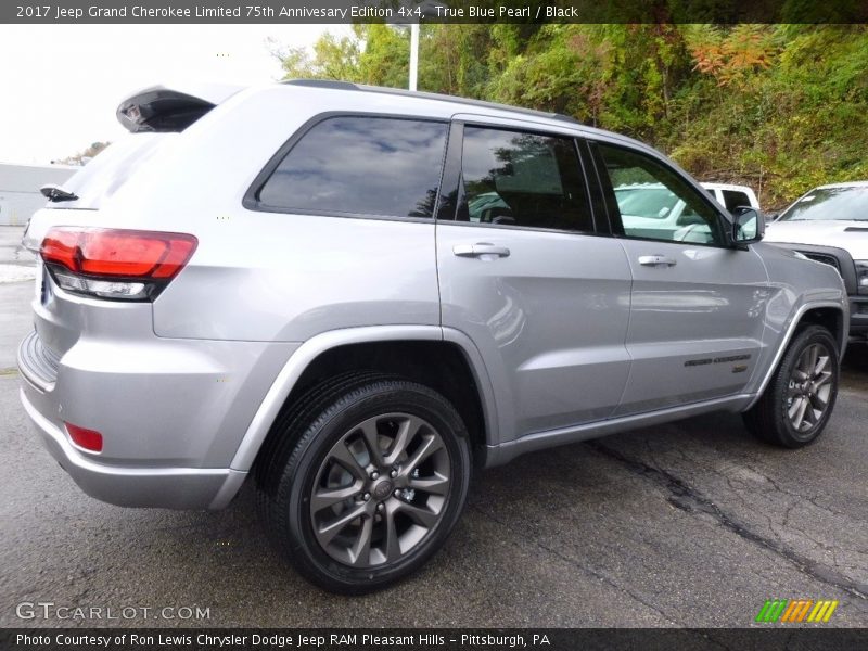 True Blue Pearl / Black 2017 Jeep Grand Cherokee Limited 75th Annivesary Edition 4x4