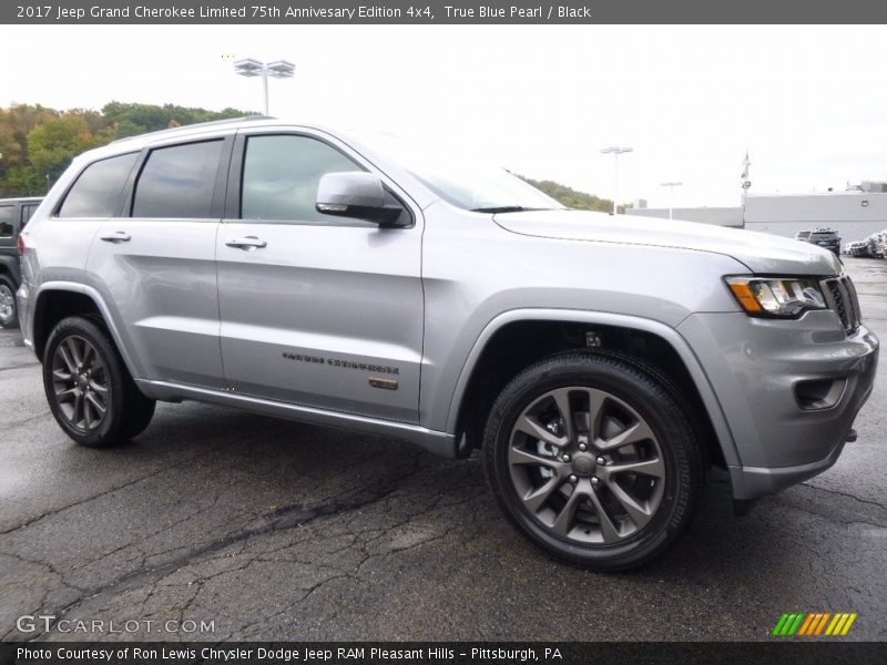 True Blue Pearl / Black 2017 Jeep Grand Cherokee Limited 75th Annivesary Edition 4x4