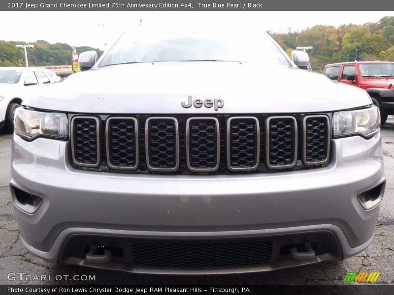 True Blue Pearl / Black 2017 Jeep Grand Cherokee Limited 75th Annivesary Edition 4x4