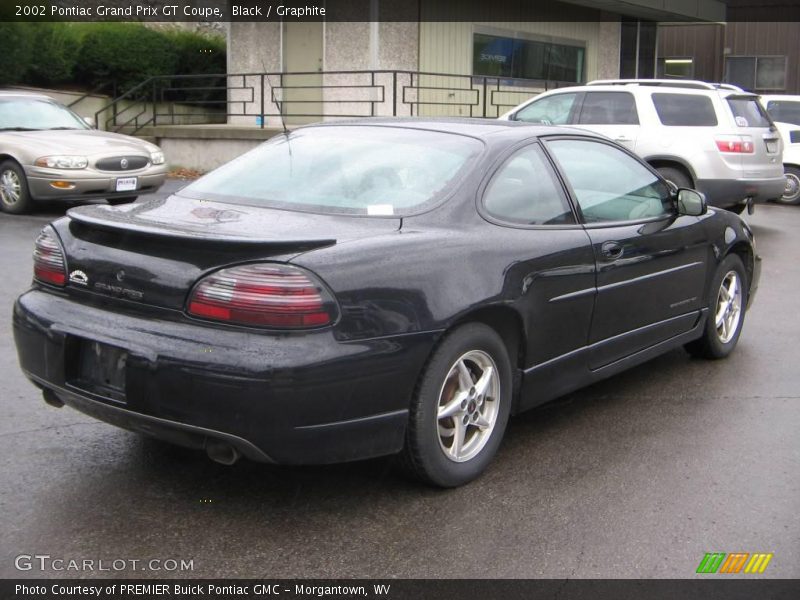 Black / Graphite 2002 Pontiac Grand Prix GT Coupe