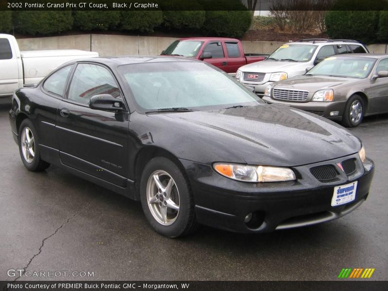 Black / Graphite 2002 Pontiac Grand Prix GT Coupe